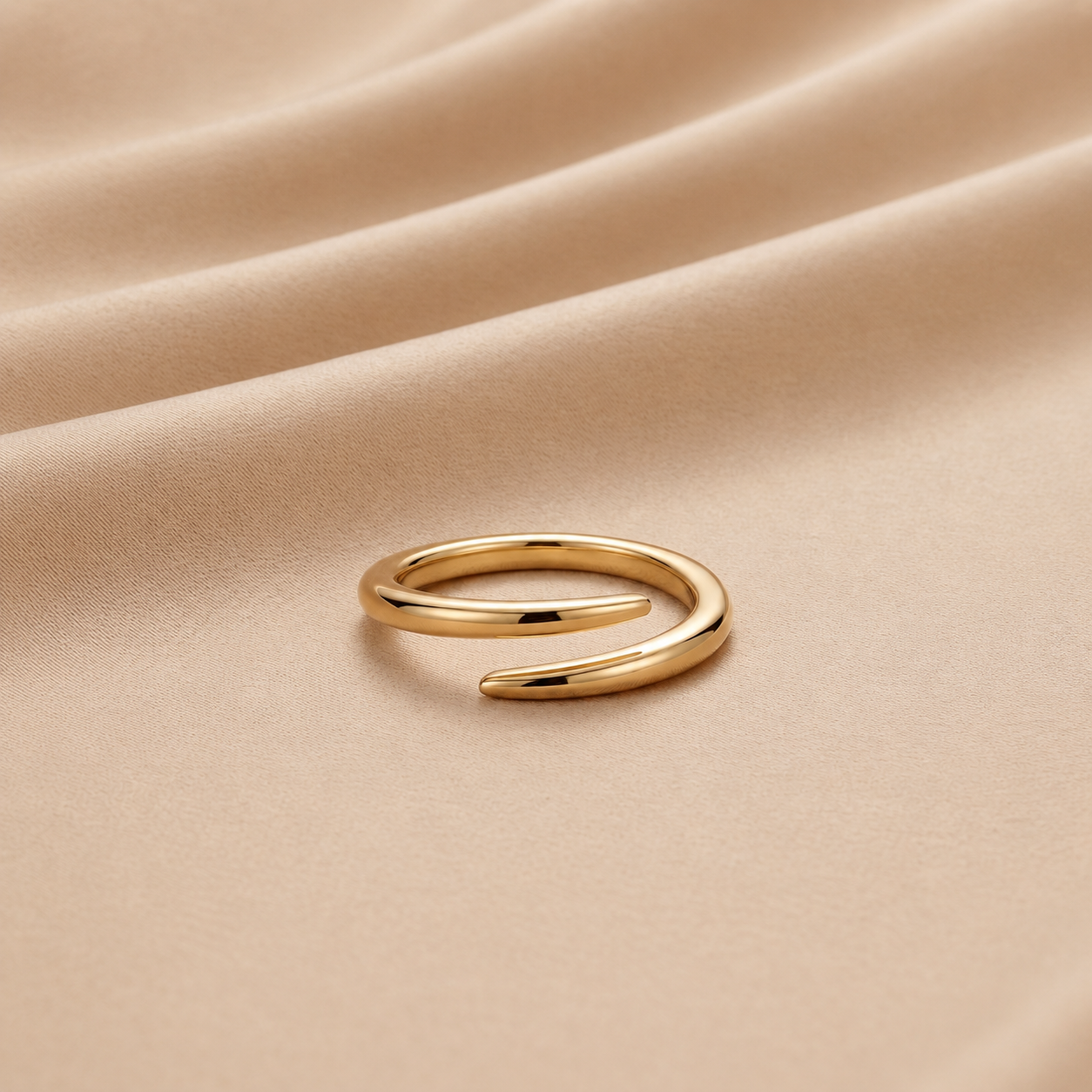 Open Wrap Ring – Gold, Silver & Rose Gold