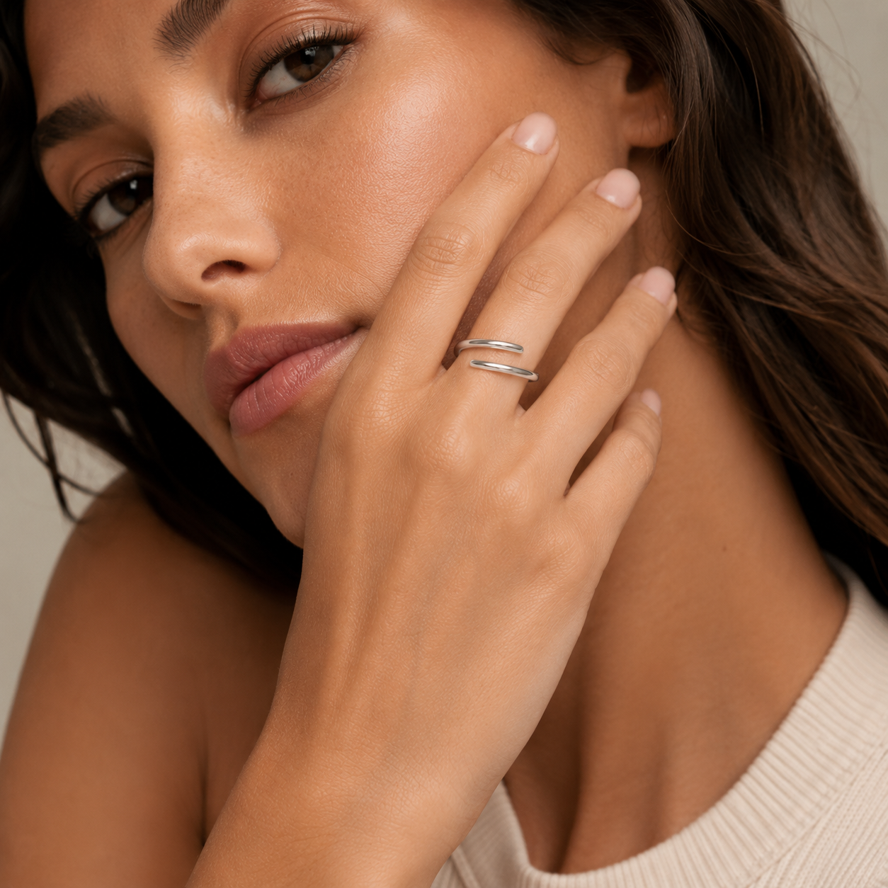 Open Wrap Ring – Gold, Silver & Rose Gold